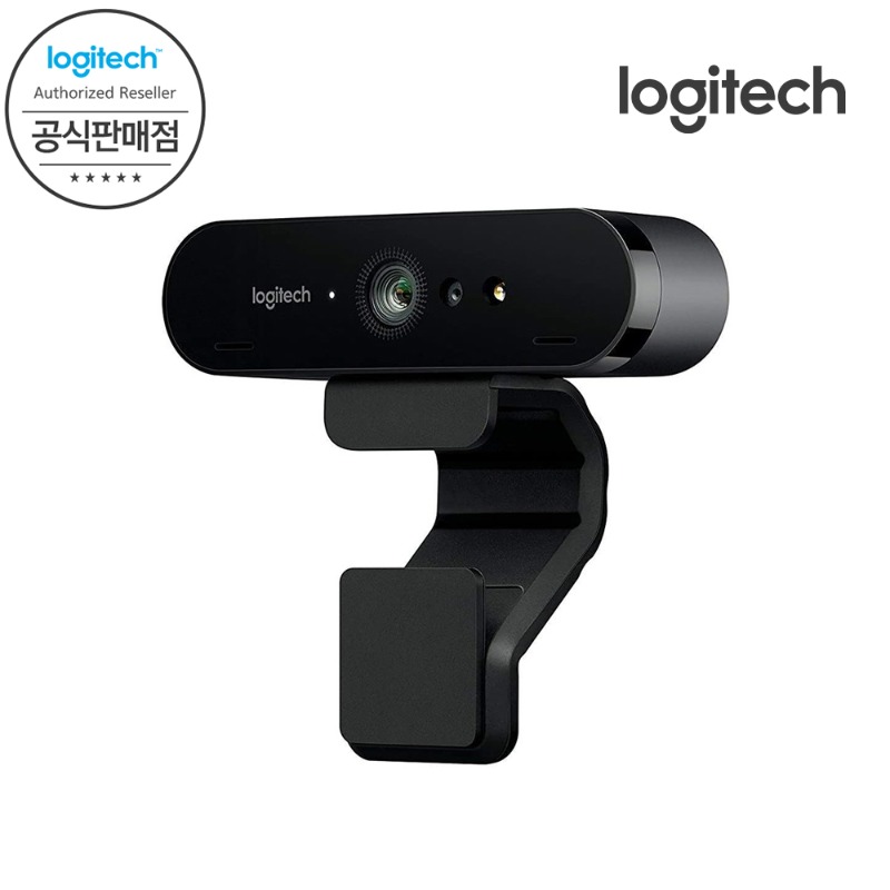 [Logitech 코리아 공식판매점] 로지텍 BRIO 4K 프로 웹캠 화상카메라 브리오 화상회의 국내정품