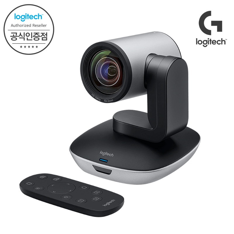[Logitech 코리아 공식판매점] 로지텍 PTZ PRO2 웹캠 FHD 화상카메라 PTZ 프로2 화상회의 국내정품